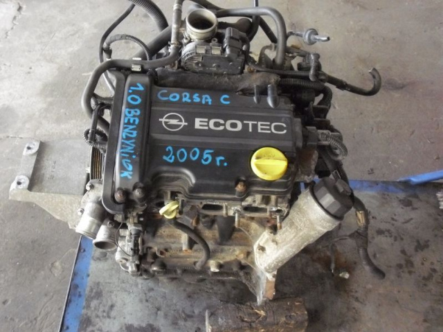 Двигатель 1, 0 Z10 XEP - OPEL CORSA C AGILA 05г.