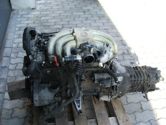 Двигатель BMW e30 e34 m20b25 2.5i в сборе ze коробка передач