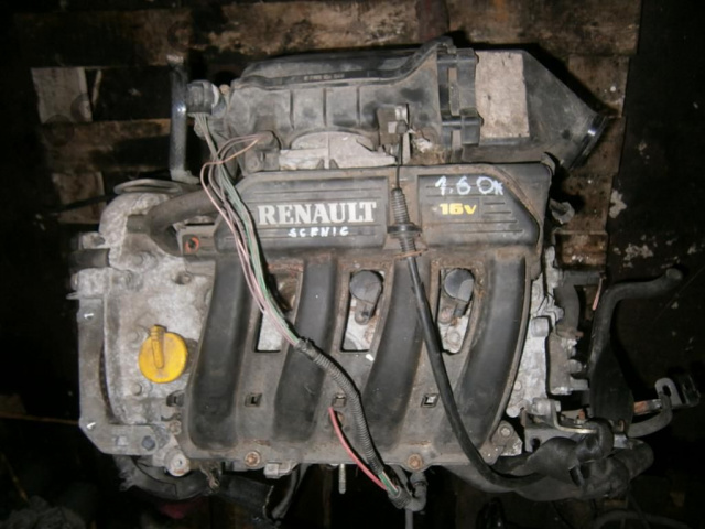 Двигатель RENAULT LAGUNA MEGANE SCENIC 1.6 16 V