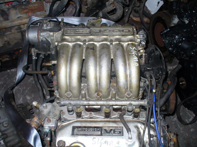 Двигатель mitsubishi sigma 3.0 v6 96г..двигатель в сборе гарантия