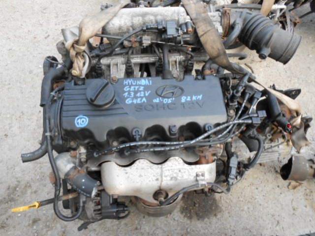 Двигатель HYUNDAI GETZ 1.3 12V G4EA 82PS