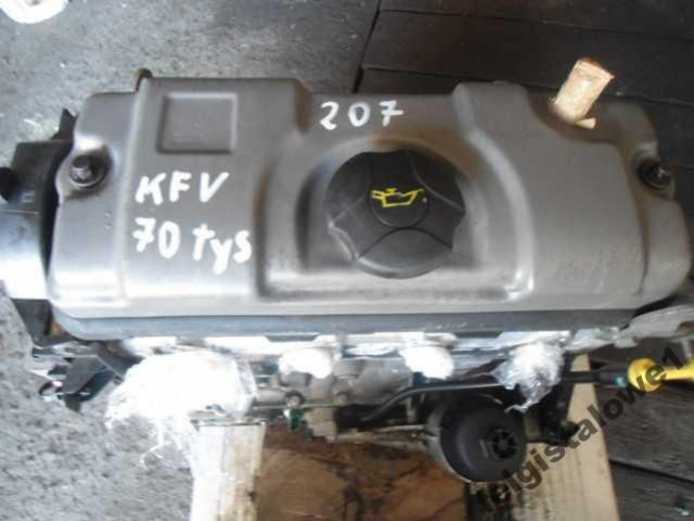 Двигатель KFV 70tkm PEUGEOT 207 1, 4B SLASK