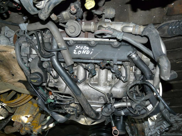 Двигатель FIAT ULYSSE SCUDO 2.0 HDI 04 PSARHW