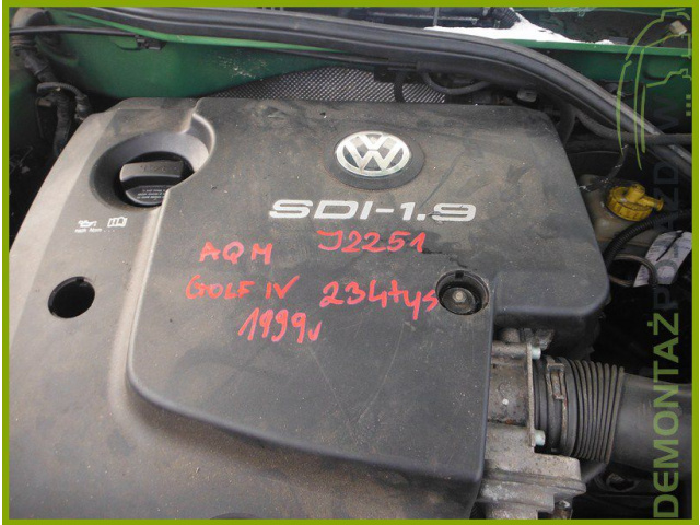 Двигатель VW GOLF IV OCTAVIA 1.9 SDI AQM гарантия