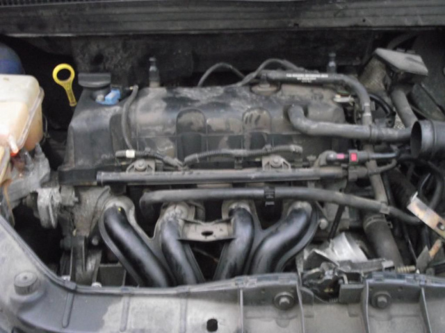 Двигатель в сборе ze коробка передач ford fiesta mk6 1.3i