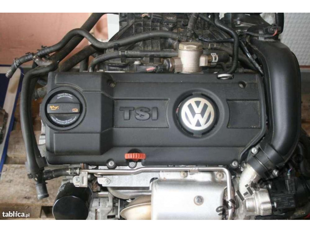 Двигатель в сборе Z навесным оборудованием VW GOLF VI 1.4TSI CAX
