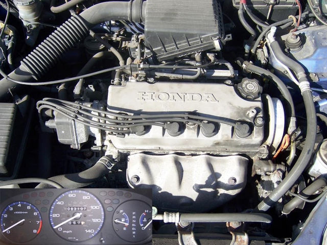 Двигатель HONDA CIVIC 1.6 16V D16Y7
