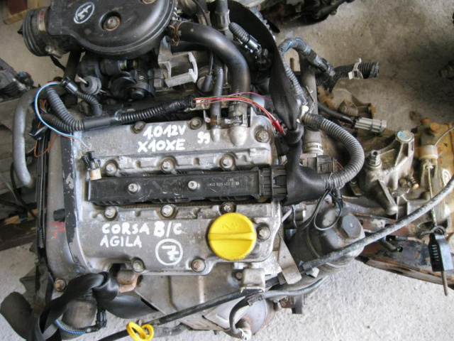 Двигатель OPEL CORSA B C AGILA 1.0 12V X10XE 99