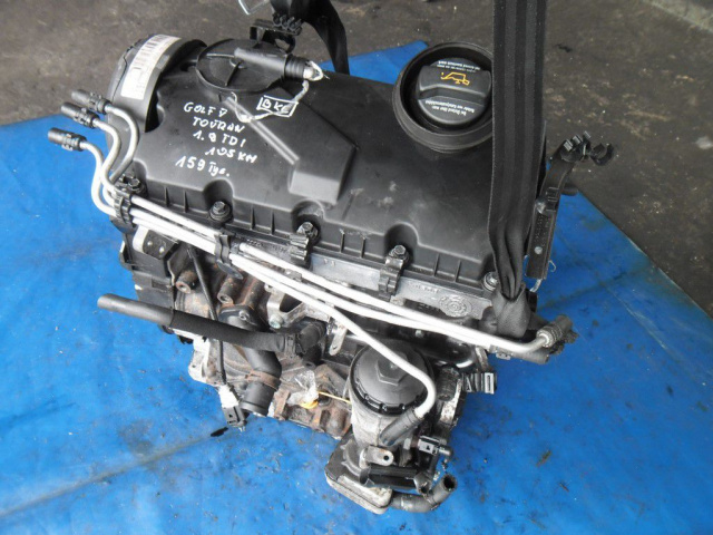 Двигатель 1.9 TDI 105 л.с. VW GOLF V TOURAN 04г. BKC