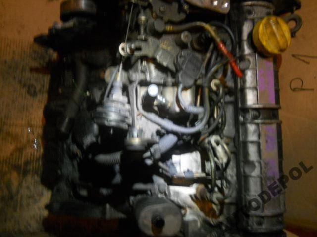 Двигатель голый RENAULT KANGOO 1.9 D F8Q K 630
