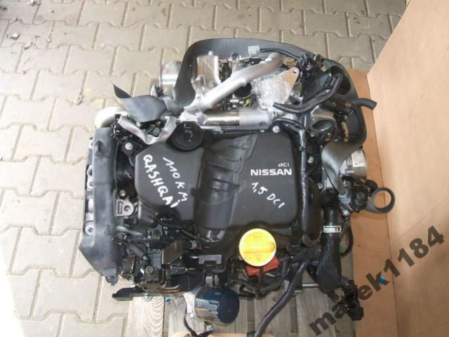 NISSAN QASHQAI 1.5dci JUKE RENAULT двигатель K9KA636
