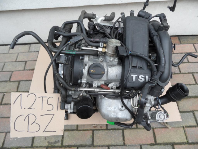 Двигатель в сборе 1.2 TSI CBZ SKODA SUPERB ROOMSTER