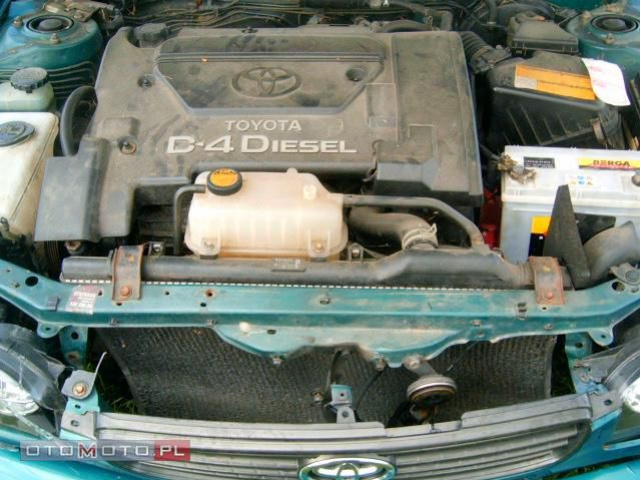 Двигатель, коробка передач, форсунки TOYOTA COROLLA E11 2, 0D4D