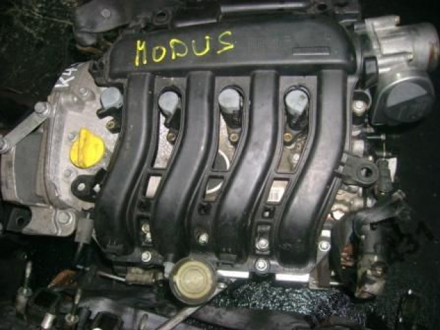 Двигатель RENAULT MODUS 1.4 16V KOD K4J G 770
