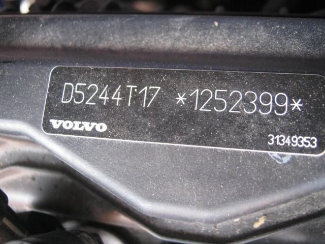 Двигатель VOLVO S80 V70 XC70 XC60 2.4 D5 D5244T17