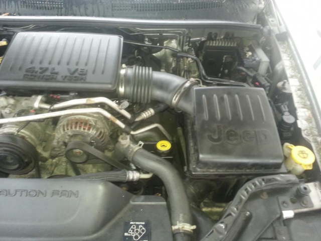 Двигатель Jeep Grand Cherokee 4.7 v8 WJ Jazda Probna