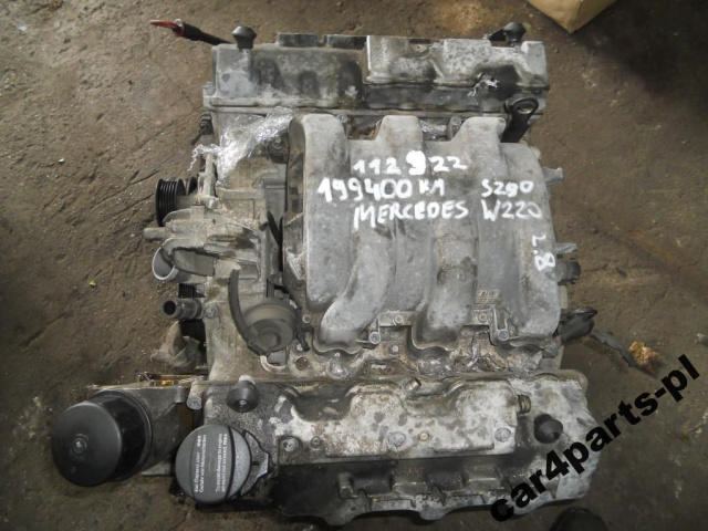 Двигатель MERCEDES S280 W220 2.8 V6 112922