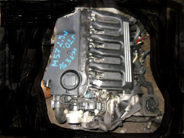 Двигатель BMW 5 E39 ПОСЛЕ РЕСТАЙЛА M57D25 2, 5d 163 л.с. 2002г. в сборе