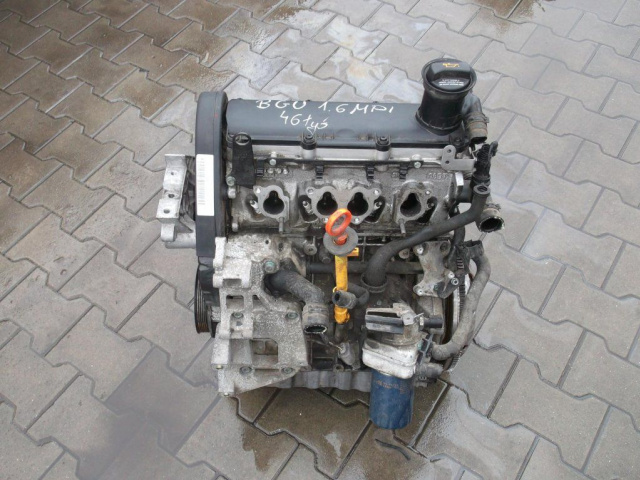 Двигатель BGU SEAT TOLEDO 3 1.6 MPI 46 тыс KM -WYS-
