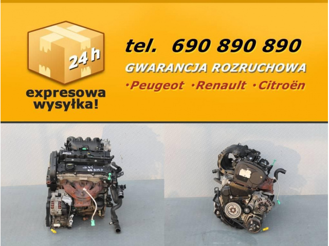 Двигатель PEUGEOT 207 307 CITROEN C3 C4 1.4 16V KFU