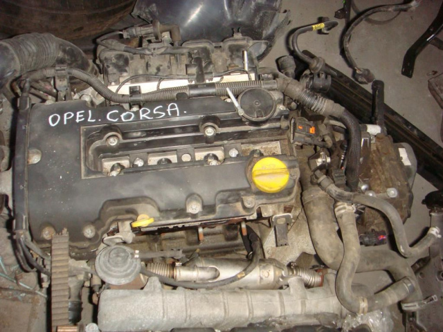Двигатель 1, 2 16V A12XER OPEL CORSA D 2012R.
