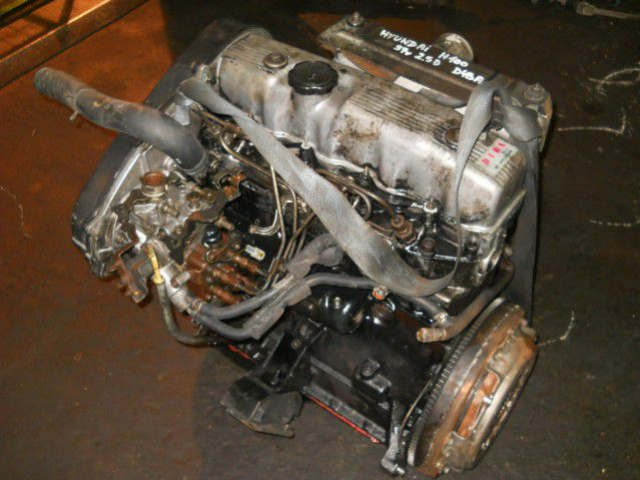 Двигатель D4BA Hyundai H100 H200 Pajero 2.5 D + насос