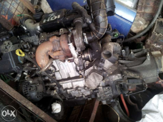 Двигатель в сборе Peugeot 206 1.4HDI 68KM