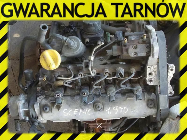 *TARNOW* двигатель RENAULT MEGANE SCENIC 1.9D DCI F8T