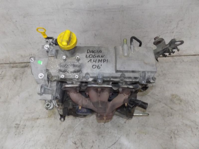 Двигатель без навесного оборудования DACIA LOGAN 1.4 MPI K7J A710