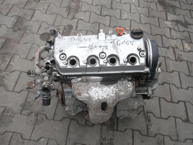Двигатель D16V1 HONDA CIVIC 7 1.6 16V 78 тыс KM -WYS-
