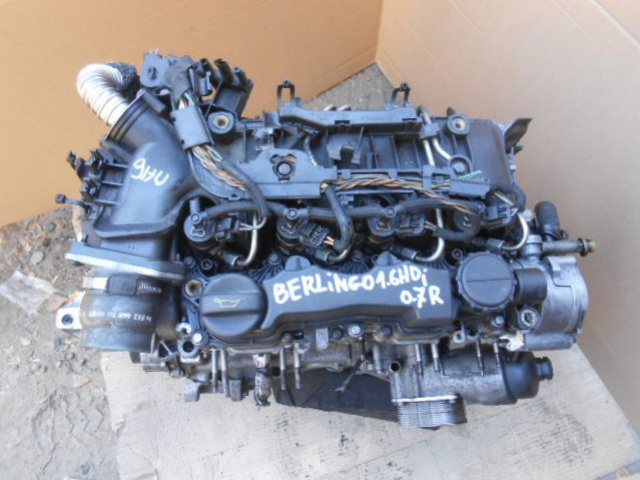 Двигатель CITROEN BERLINGO 1, 6 HDI 07г. 9HW