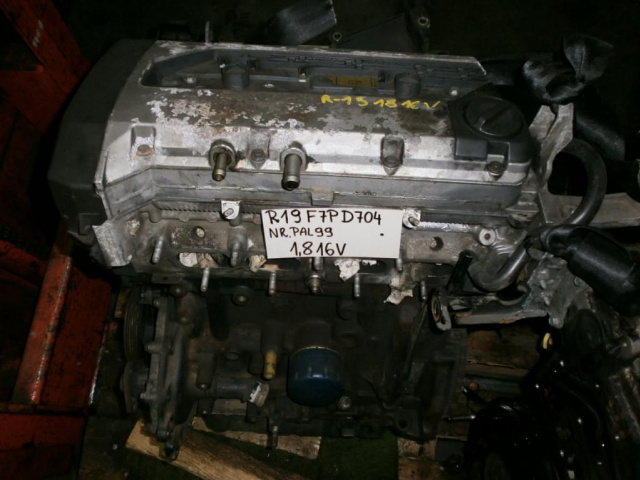 Двигатель Renault 19 1.8 16V F7P D704