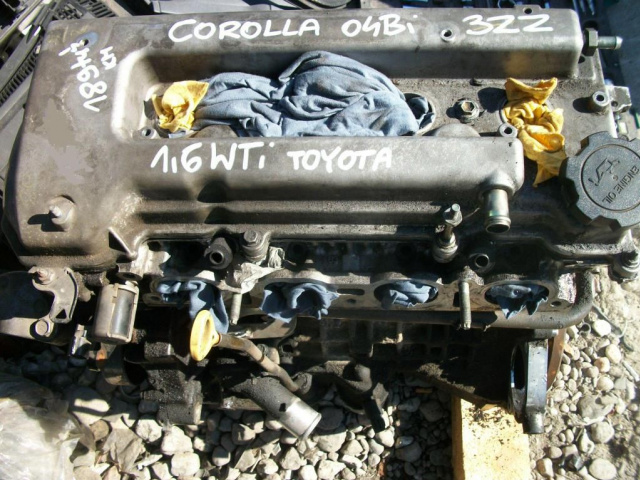 Двигатель 3ZZ 1.6 16V TOYOTA COROLLA E12 LODZKIE