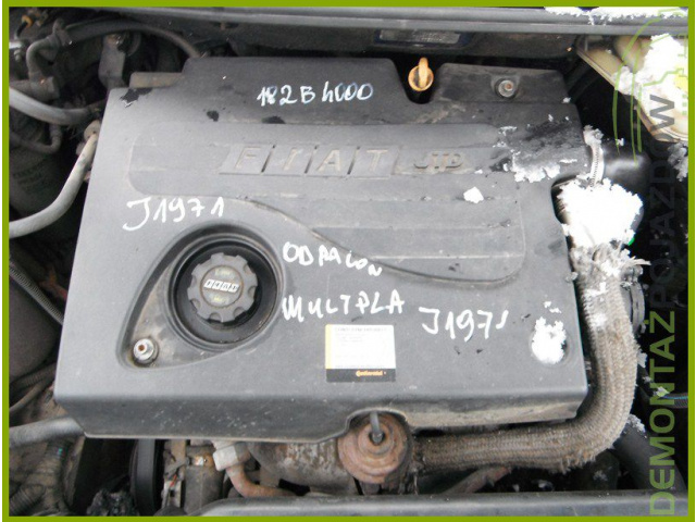 16235 двигатель FIAT MULTIPLA 182B4.000 1.9 JTD