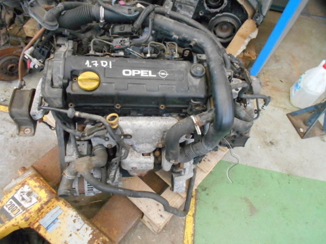 Opel Corsa C 1.7di двигатель без навесного оборудования навесное оборудование коробка передач
