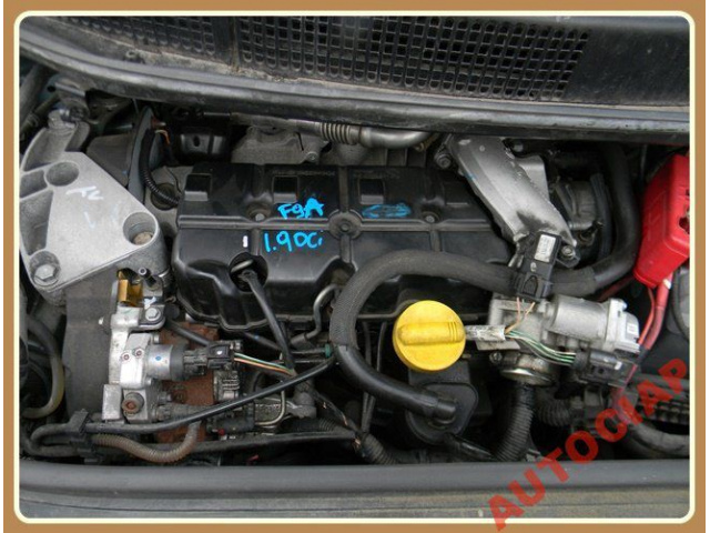 RENAULT SCENIC II 1.9 DCI двигатель F9A 126TYS голый