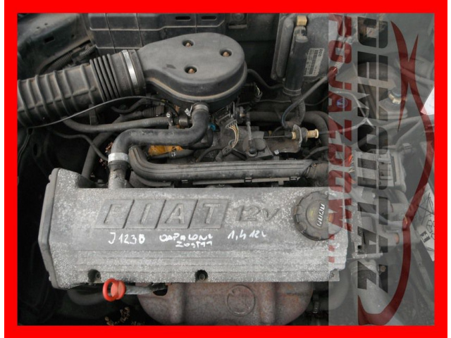 9192 двигатель FIAT BRAVA 182A3.000 1.4 12V ODPALONY