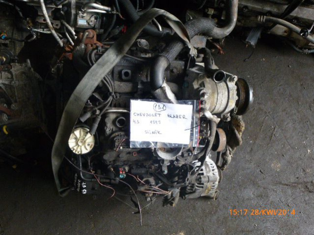 CHEVROLET BLAZER 4.3 1997 двигатель голый без навесного оборудования