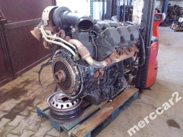 Двигатель OM501LA EURO5 MERCEDES ACTROS PERFEKCYJNY