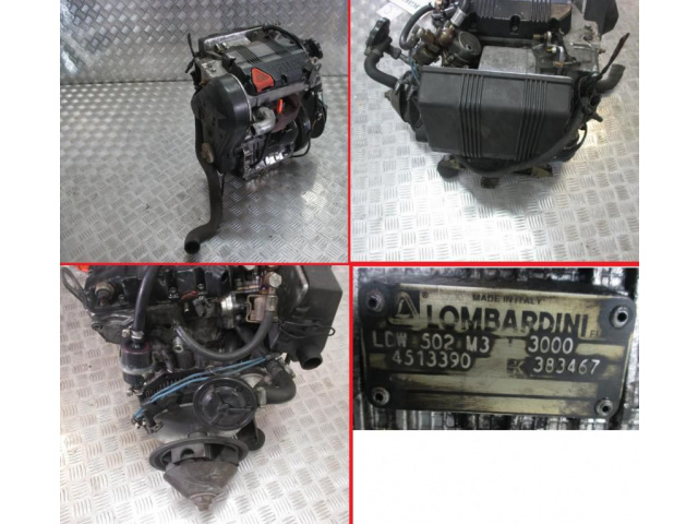 Двигатель FOCS LOMBARDINI LDW 502M3 LIGIER NOVA 2001