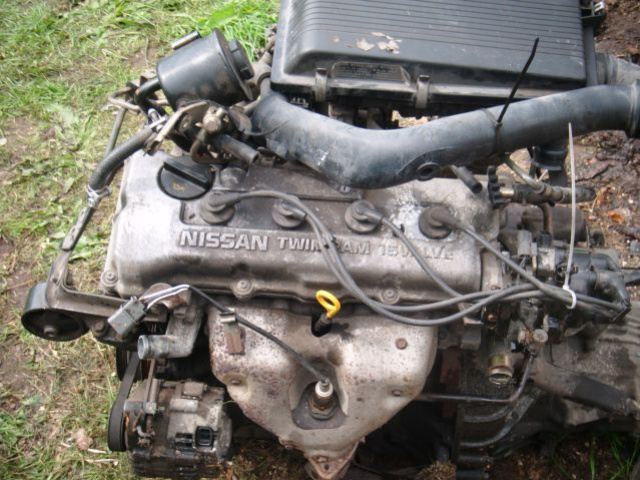 Двигатель в сборе Nissan Sunny 1.6 16v 96г.