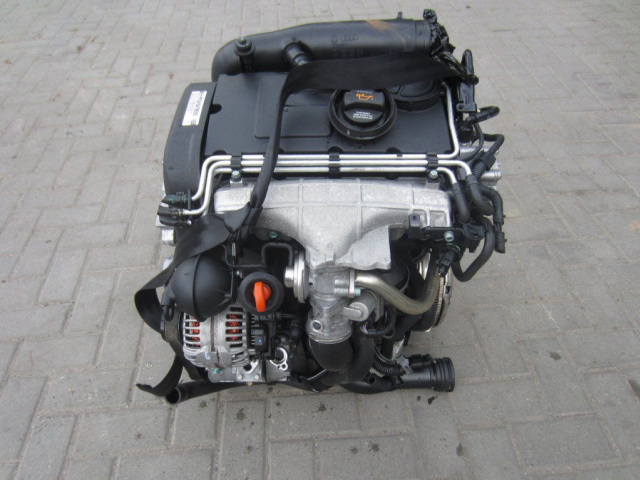 SEAT AUDI VW PASSAT двигатель 2.0 TDI BKD в сборе #