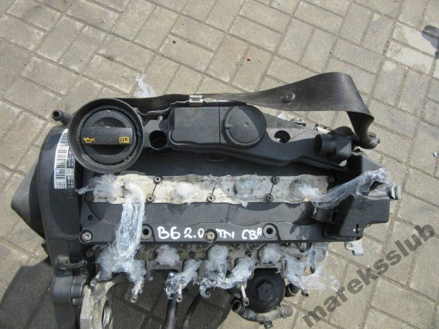 VW Passat B6 2.0 TDI двигатель без навесного оборудования CBA
