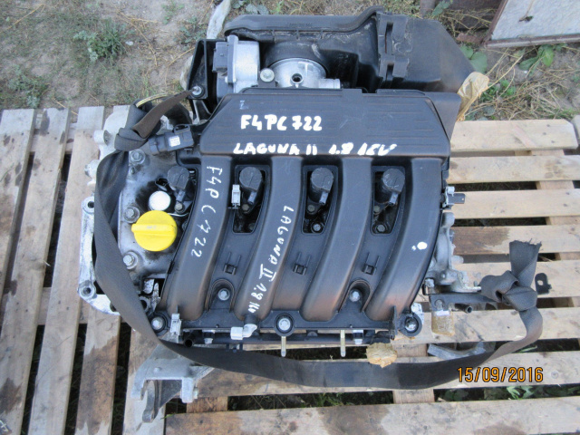 RENAULT LAGUNA II 1.8 16V двигатель F4PC722