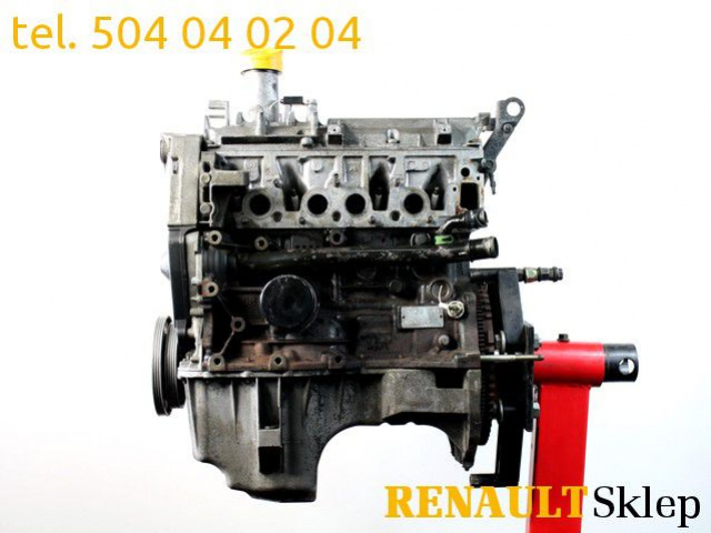 Двигатель K7M F 744 7/44 RENAULT CLIO II 1.6 8V 90 KM