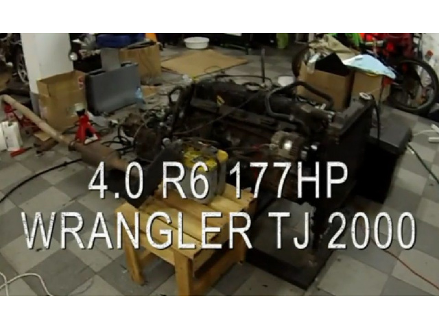 Двигатель JEEP 4, 0 Wrangler TJ 2000 + коробка передач
