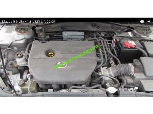 Двигатель Mazda 5 6 1, 8 L8 гарантия 05-12 film ПОСЛЕ РЕСТАЙЛА