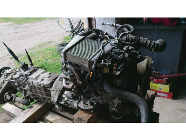 Двигатель коробка передач в сборе Nissan Patrol 3, 0D Y61