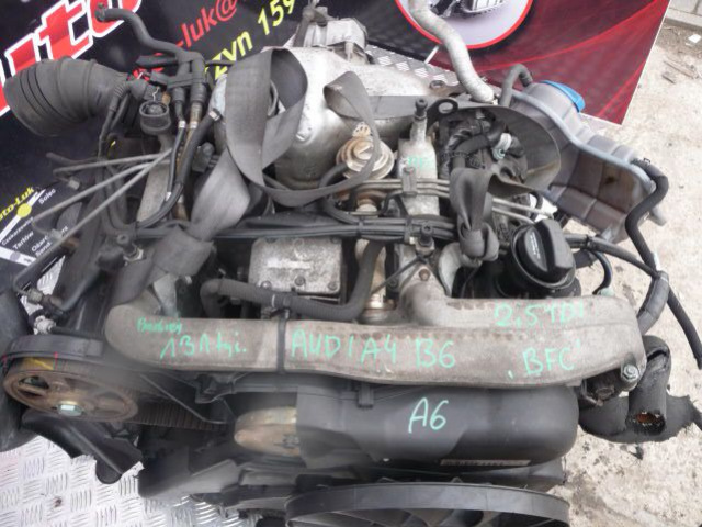 Двигатель AUDI A4 B6 A6 PASSAT B5 FL 2.5 TDI BFC 163K