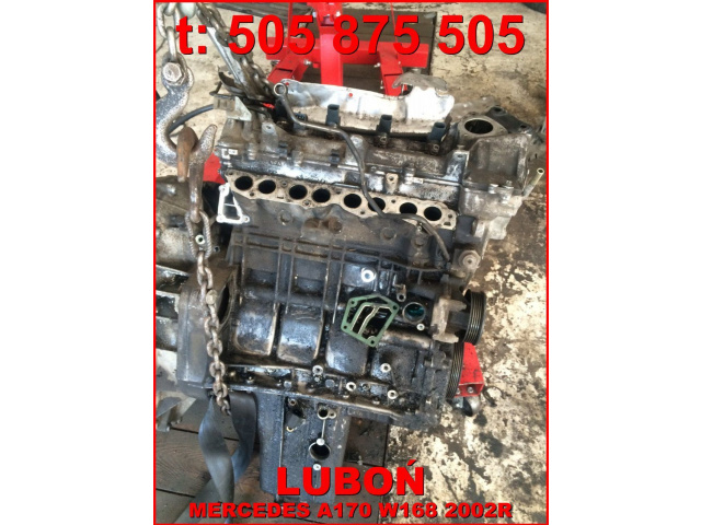 Двигатель без навесного оборудования MERCEDES 1, 7D W168 02г. 90 тыс LUBON